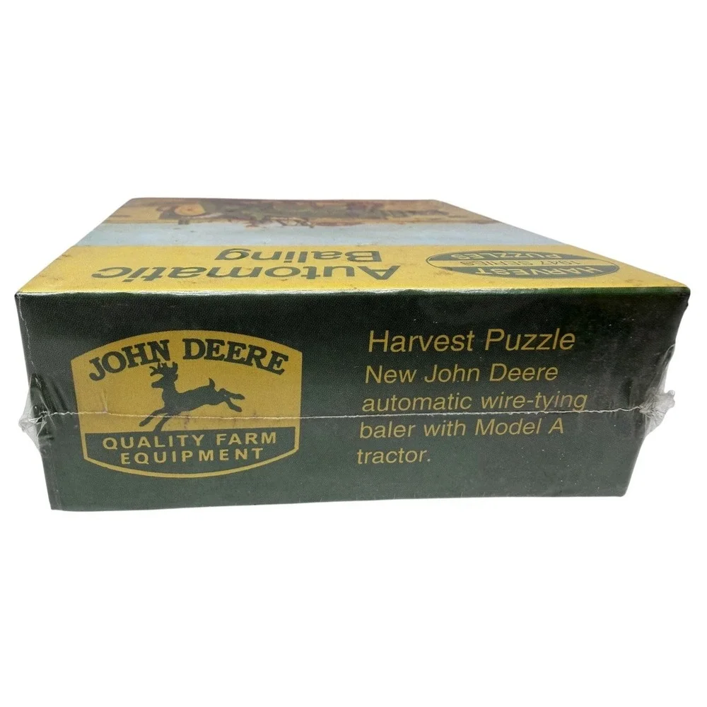 John Deere Vintage Jigsaw Puzzle Lot 3 Putt-Putt Automatic Baling Industrial